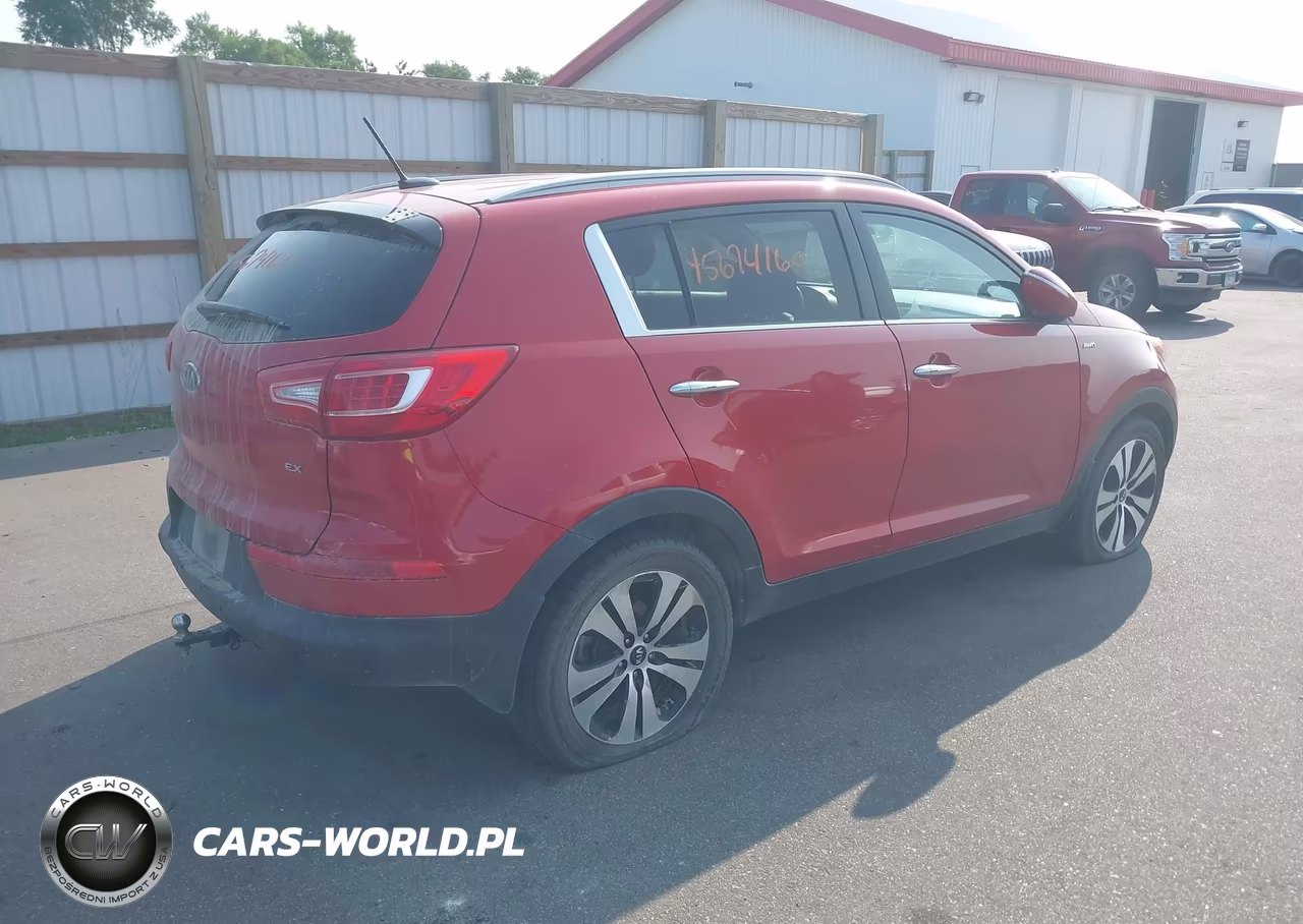 2012 Kia Sportage Ex VIN:KNDPCCA26C7324931 - 4