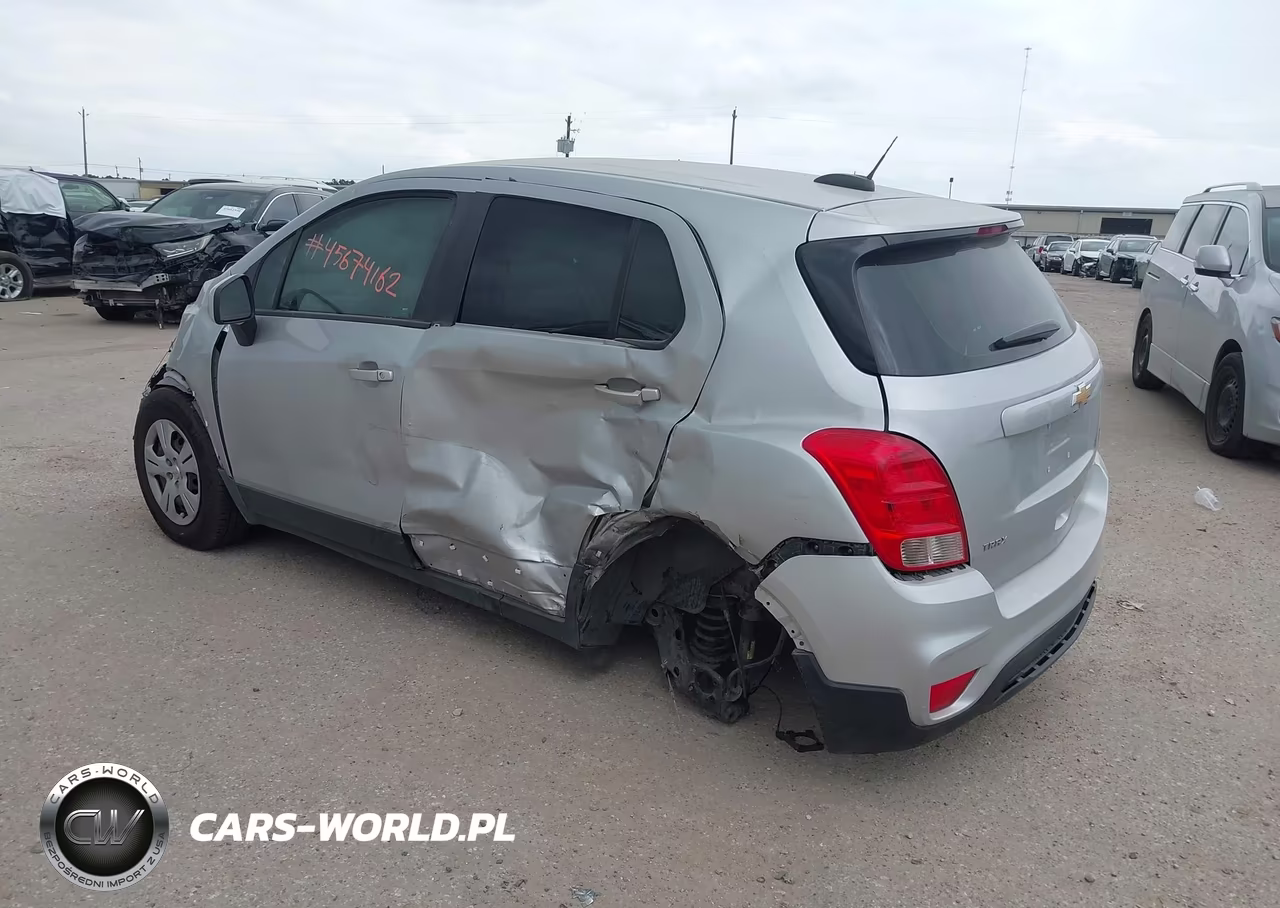 2018 Chevrolet Trax Ls VIN:3GNCJKSB0JL393496 - 3
