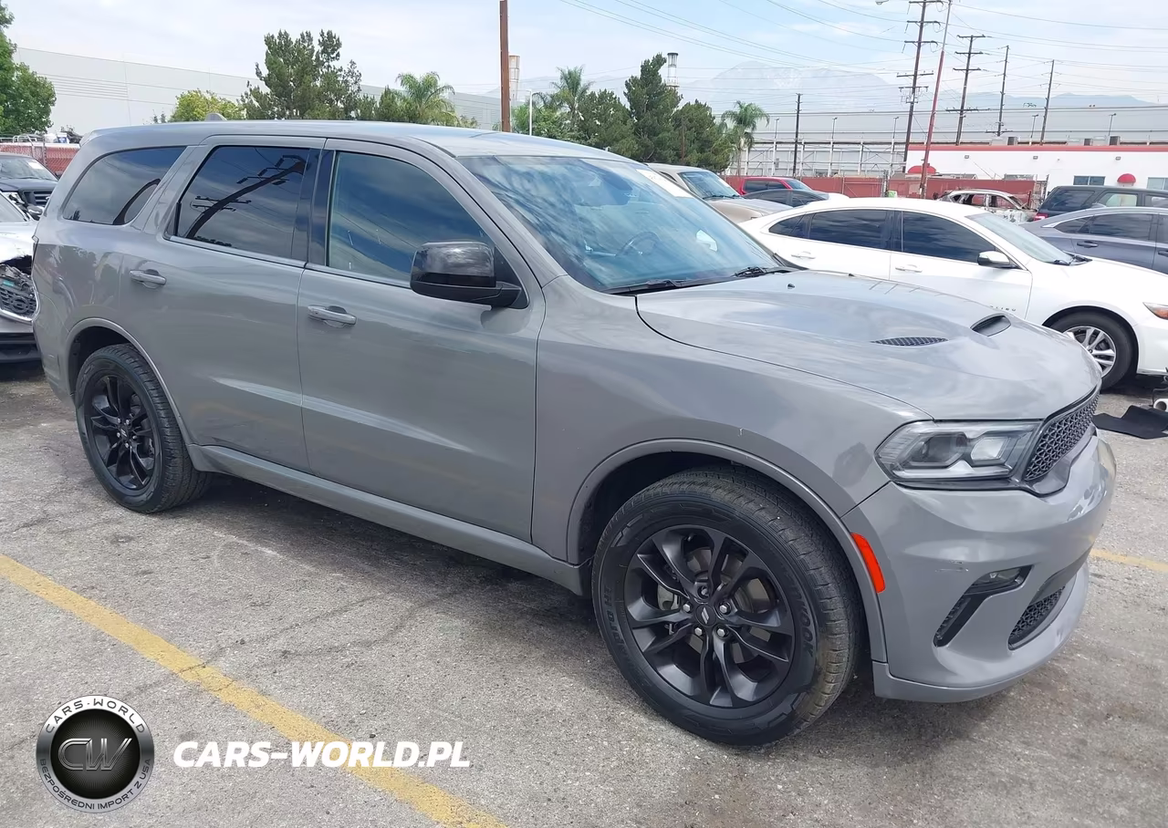 2021 Dodge Durango Sxt Plus Rwd VIN:1C4RDHAG2MC641077 - 1