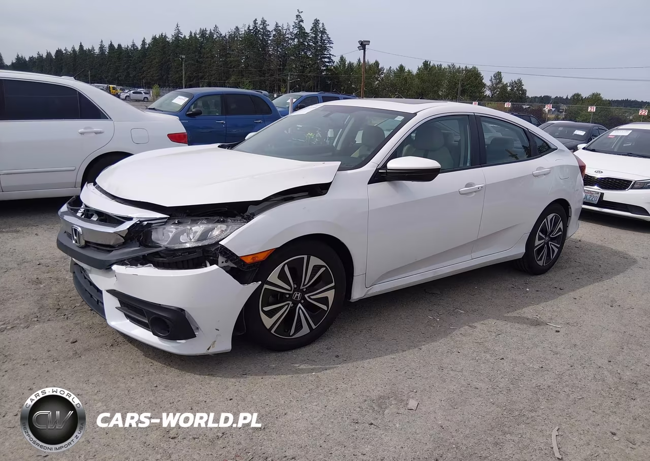 2017 Honda Civic Ex-T VIN:2HGFC1F30HH636984 - 2