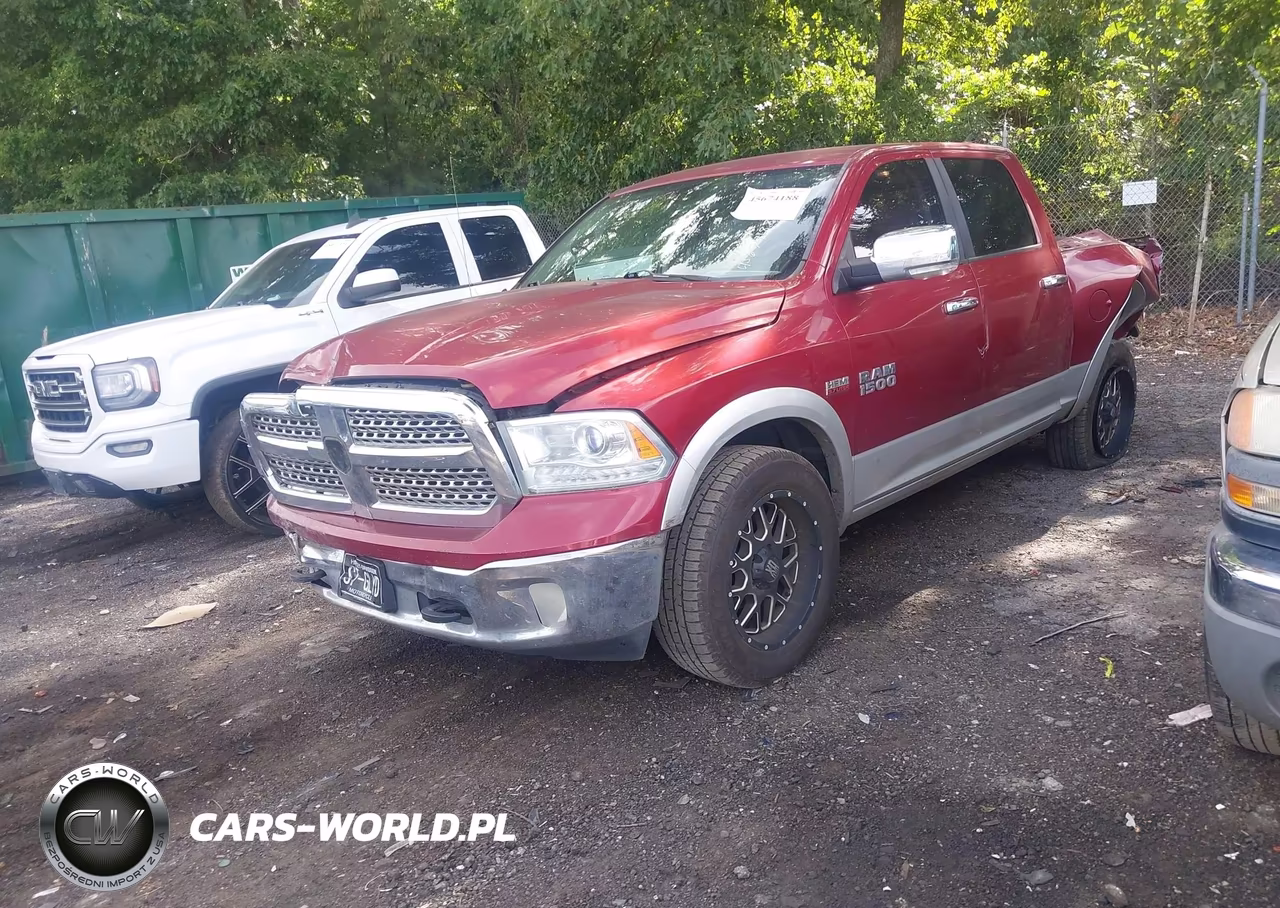 2013 Ram 1500 Laramie VIN:1C6RR6NT2DS680195 - 2