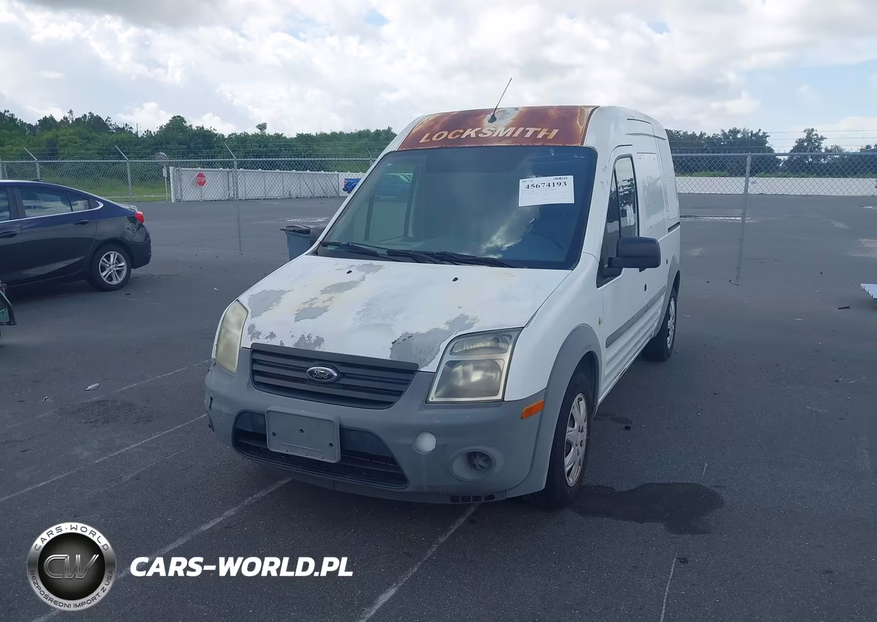 2010 Ford Transit Connect Xl VIN:NM0LS7ANXAT002717 - 2