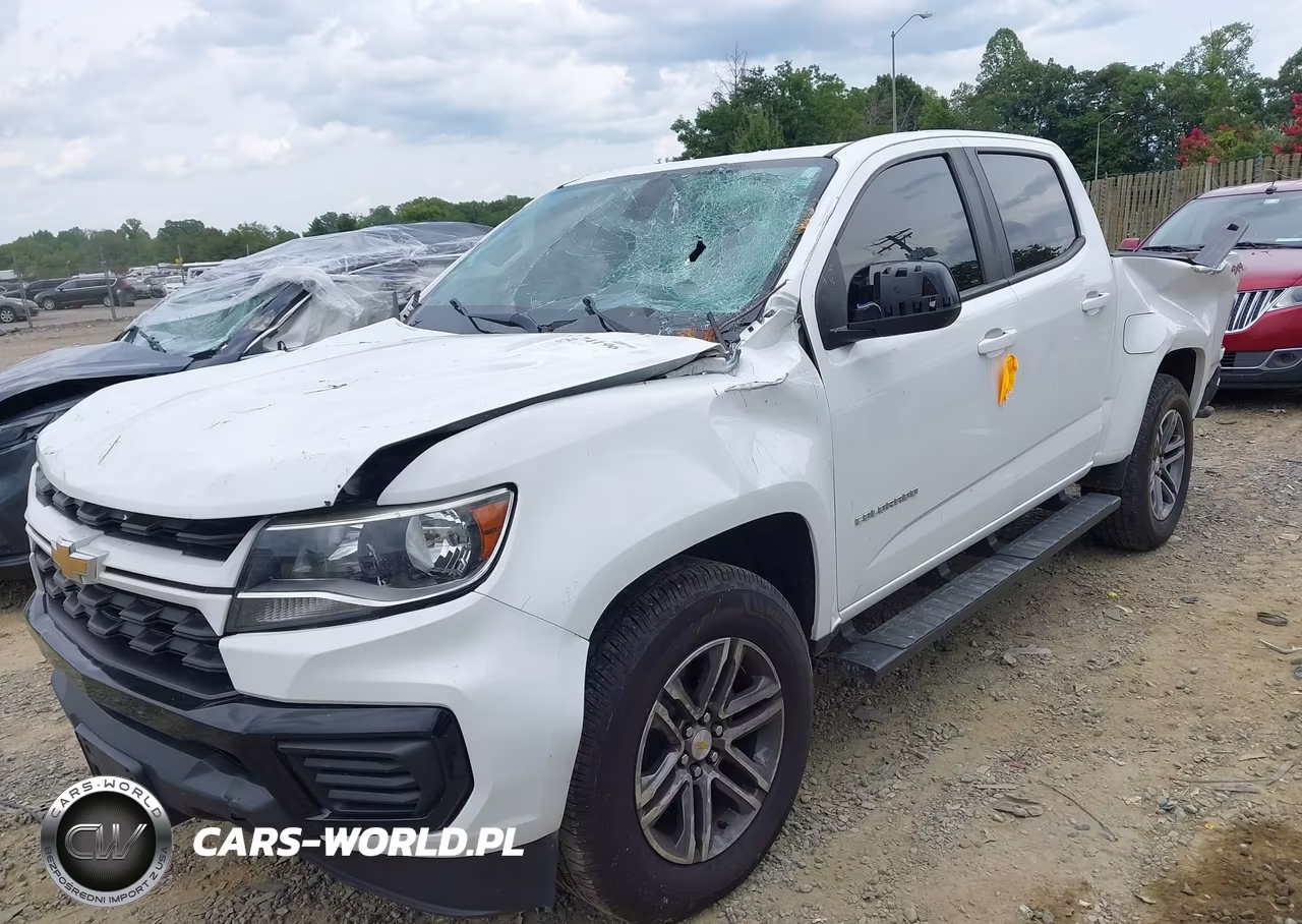 2021 Chevrolet Colorado 4Wd Short Box Wt VIN:1GCGTBEN9M1293614 - 2