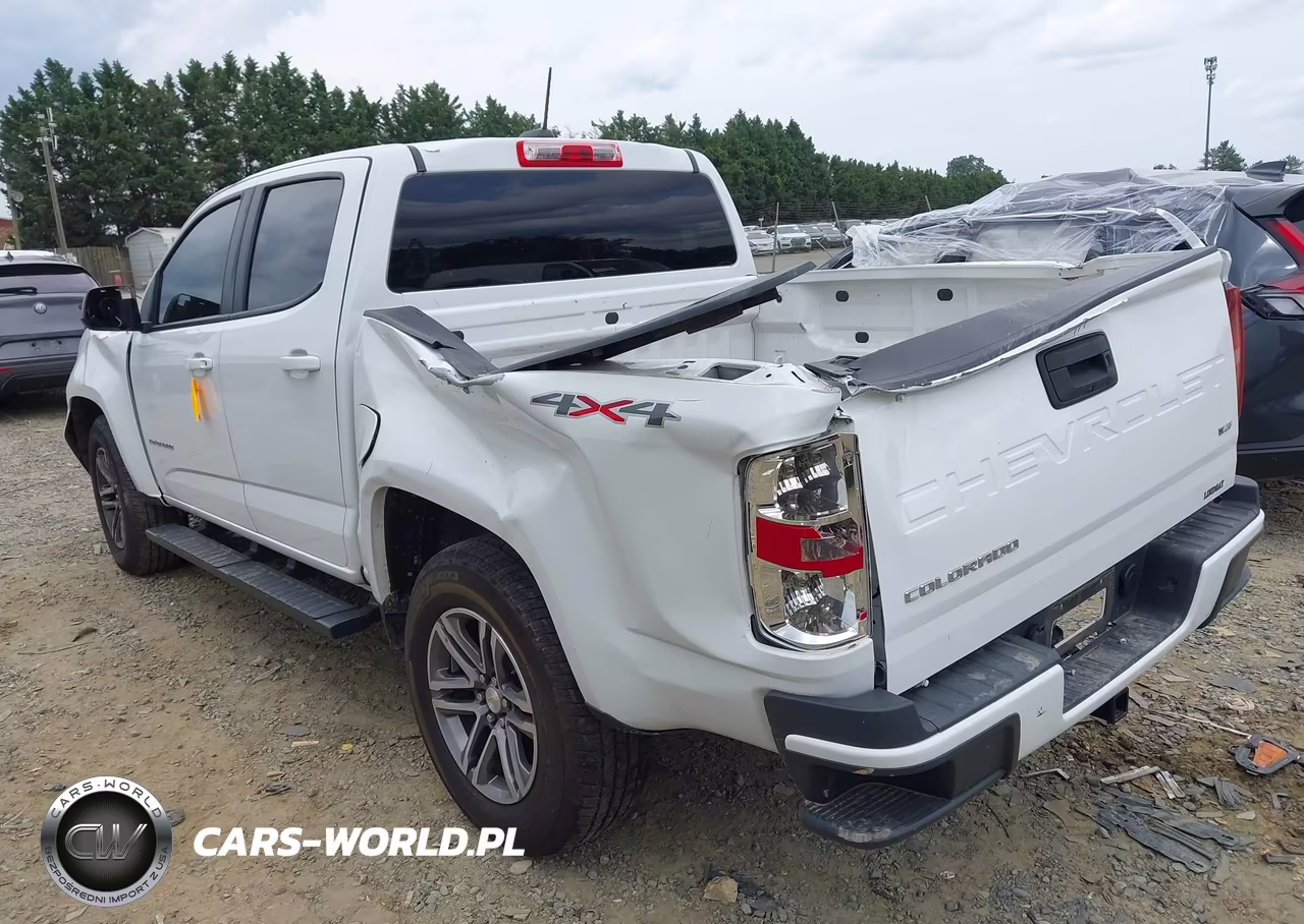 2021 Chevrolet Colorado 4Wd Short Box Wt VIN:1GCGTBEN9M1293614 - 3
