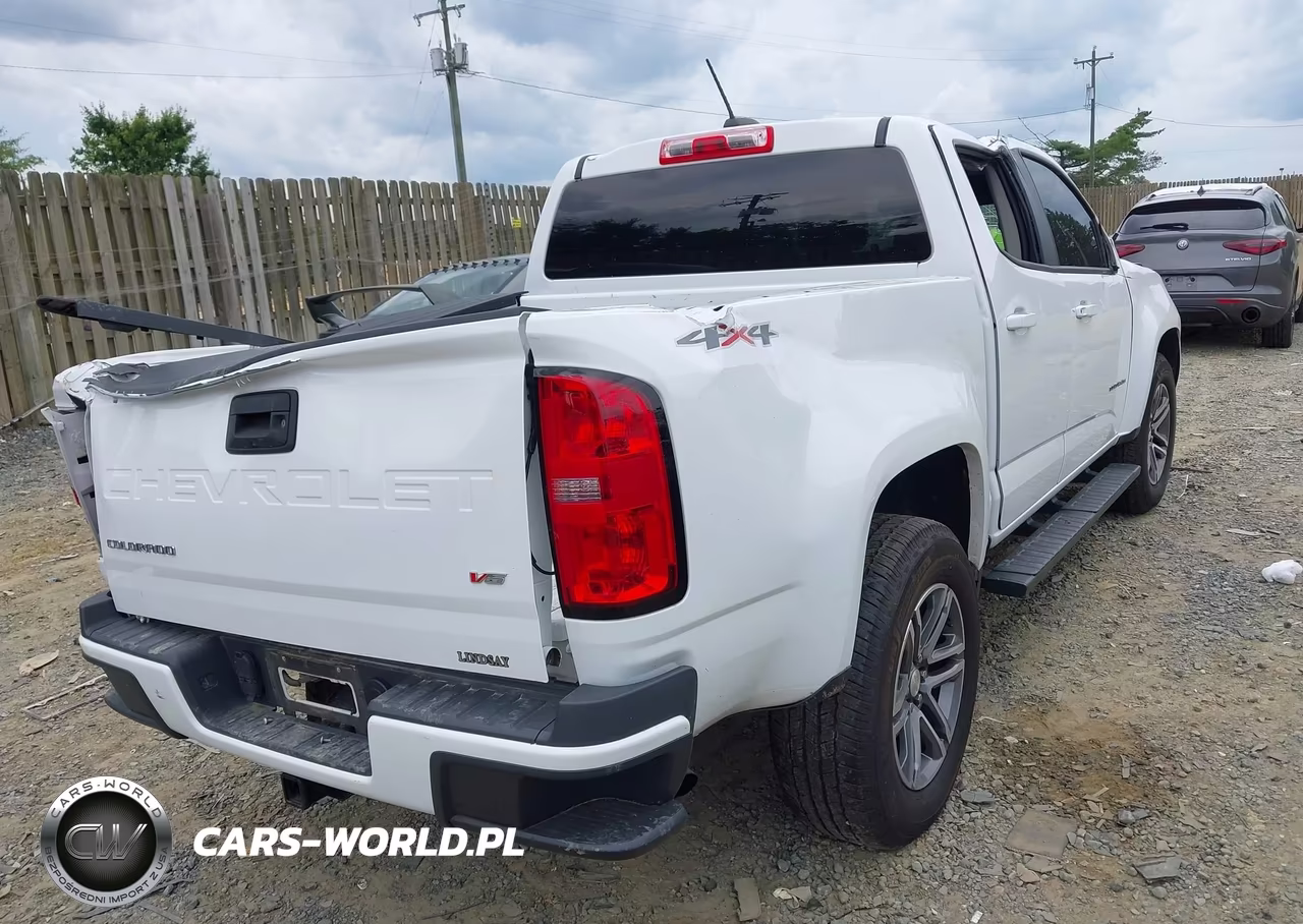 2021 Chevrolet Colorado 4Wd Short Box Wt VIN:1GCGTBEN9M1293614 - 4