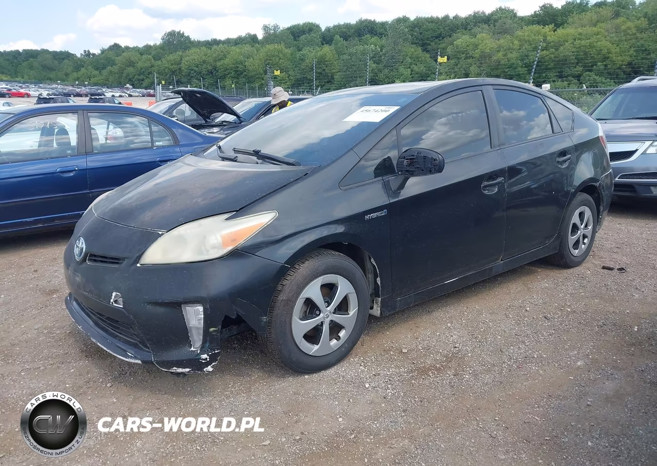 2012 Toyota Prius Two VIN:JTDKN3DU0C5380053 - 2