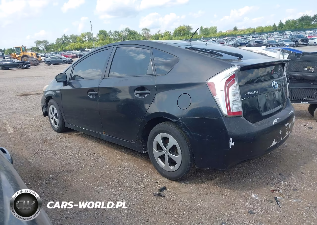 2012 Toyota Prius Two VIN:JTDKN3DU0C5380053 - 3
