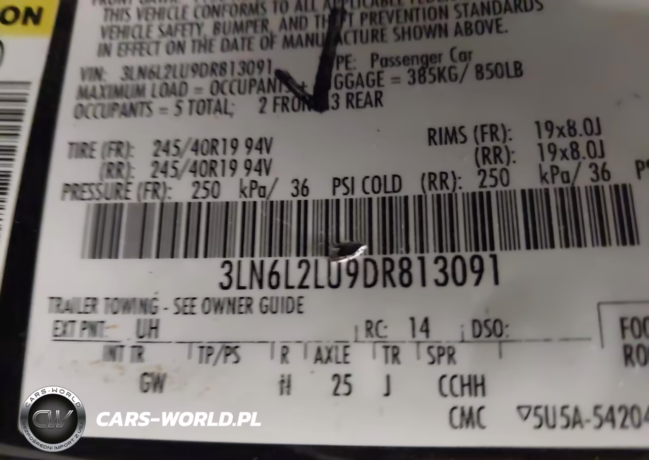 2013 Lincoln Mkz Hybrid VIN:3LN6L2LU9DR813091 - 9