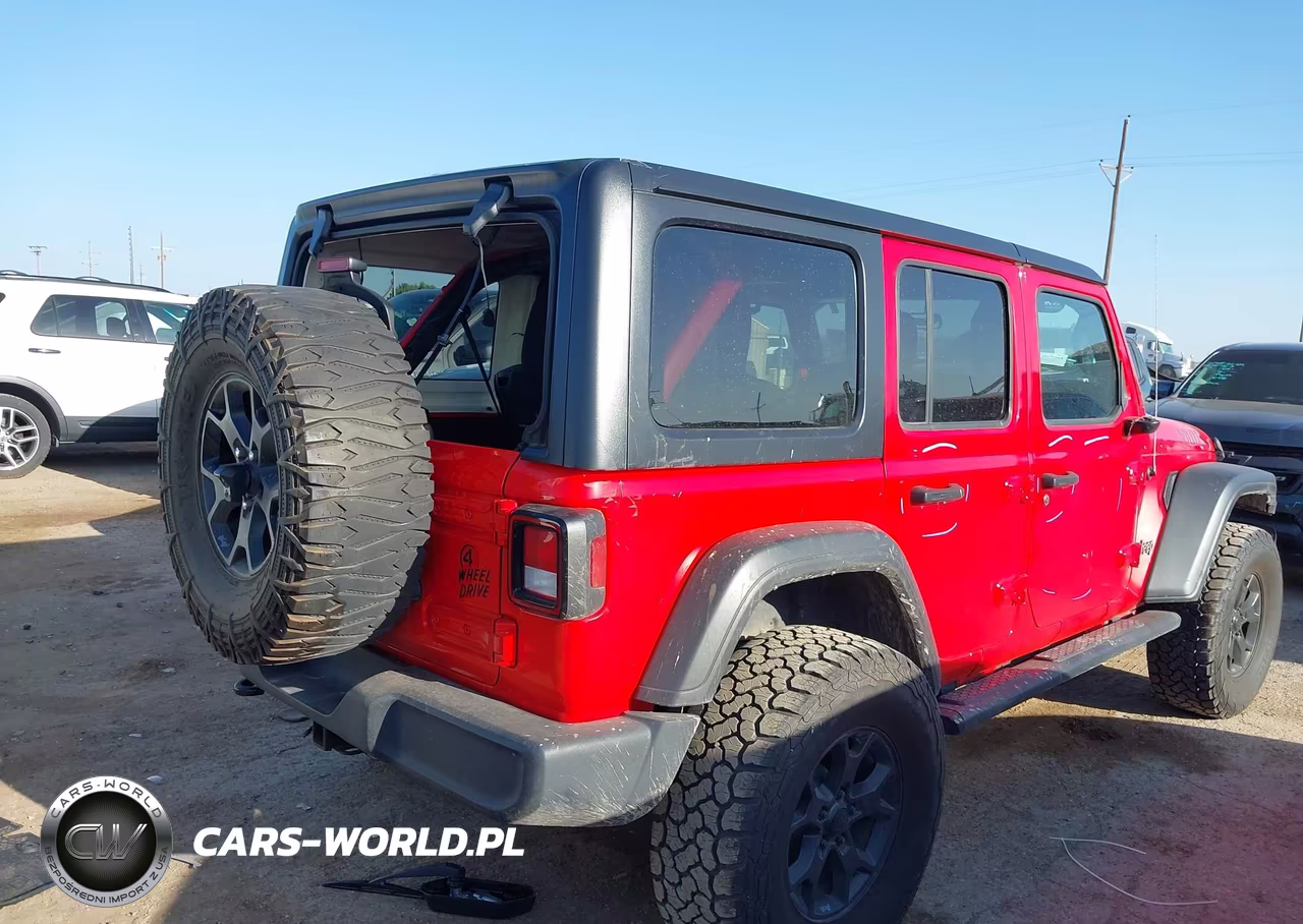 2022 Jeep Wrangler Unlimited Willys 4X4 VIN:1C4HJXDG2NW181350 - 4