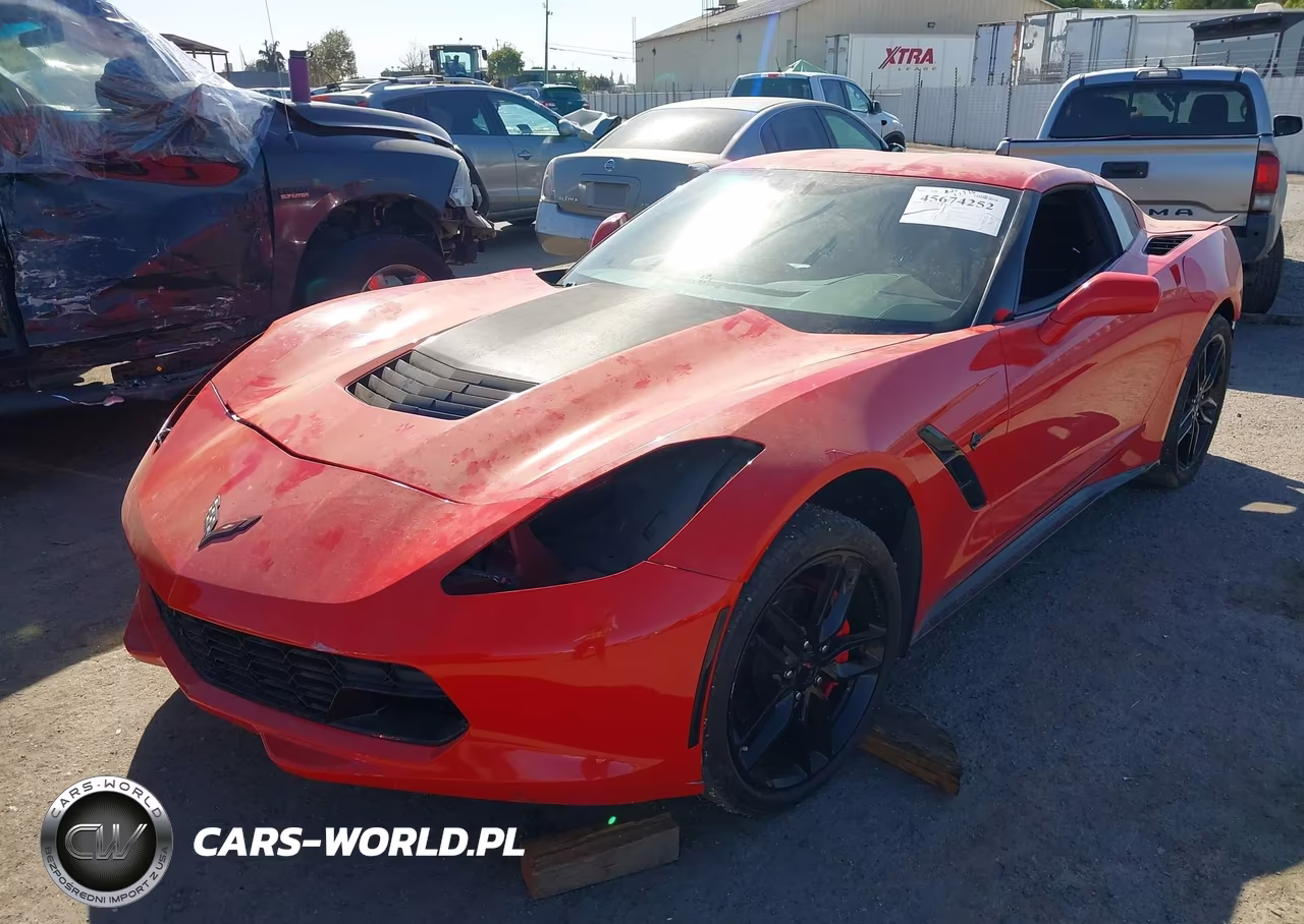 2018 Chevrolet Corvette Stingray VIN:1G1YB2D70J5101570 - 2