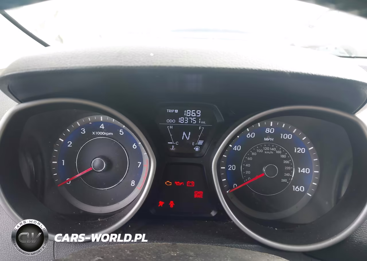 2013 Hyundai Elantra Limited VIN:KMHDH4AE0DU959713 - 7
