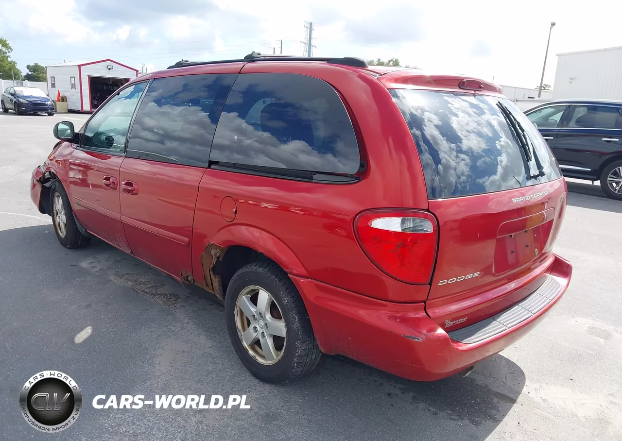 2005 Dodge Caravan Sxt VIN:2D8GP44L35R201251 - 3