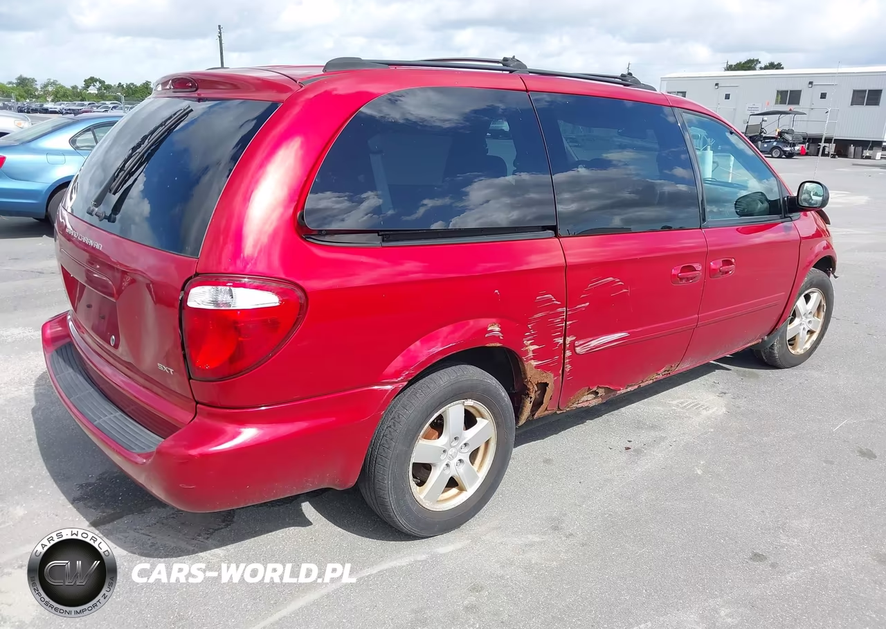 2005 Dodge Caravan Sxt VIN:2D8GP44L35R201251 - 4