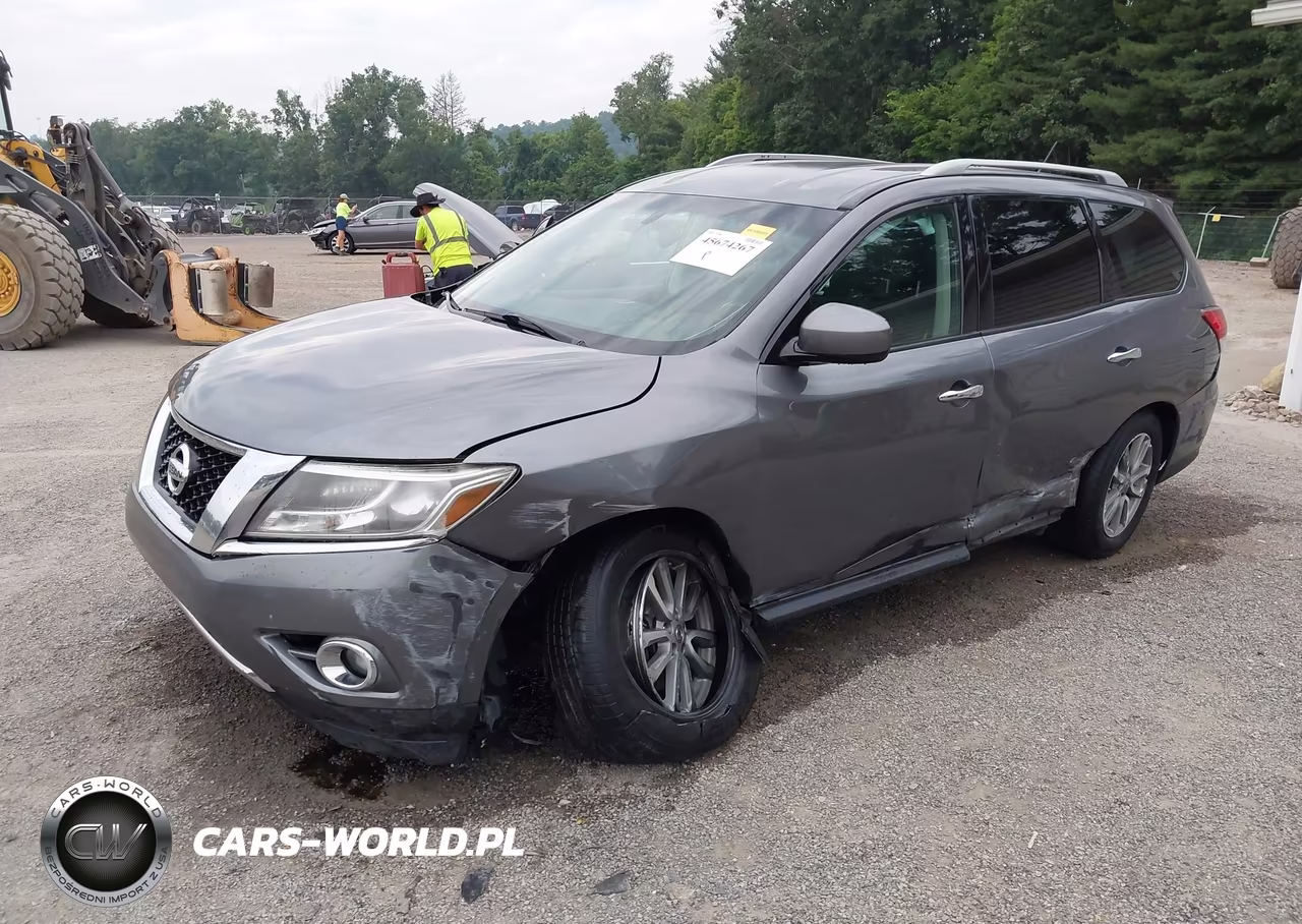 2016 Nissan Pathfinder Platinum-S-Sl-Sv VIN:5N1AR2MM0GC629605 - 2
