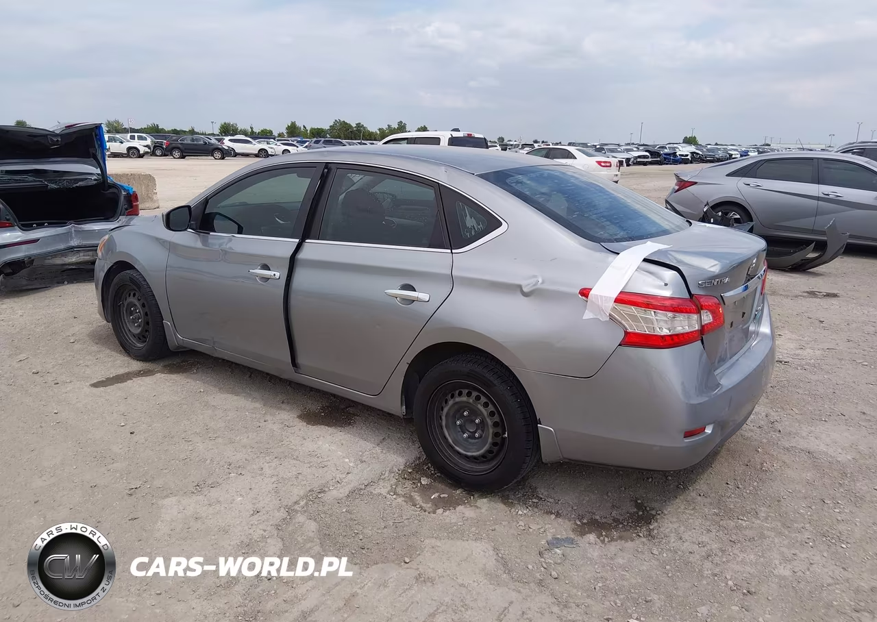 2014 Nissan Sentra Sv VIN:3N1AB7AP2EY231873 - 3