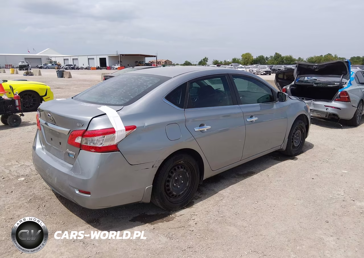 2014 Nissan Sentra Sv VIN:3N1AB7AP2EY231873 - 4