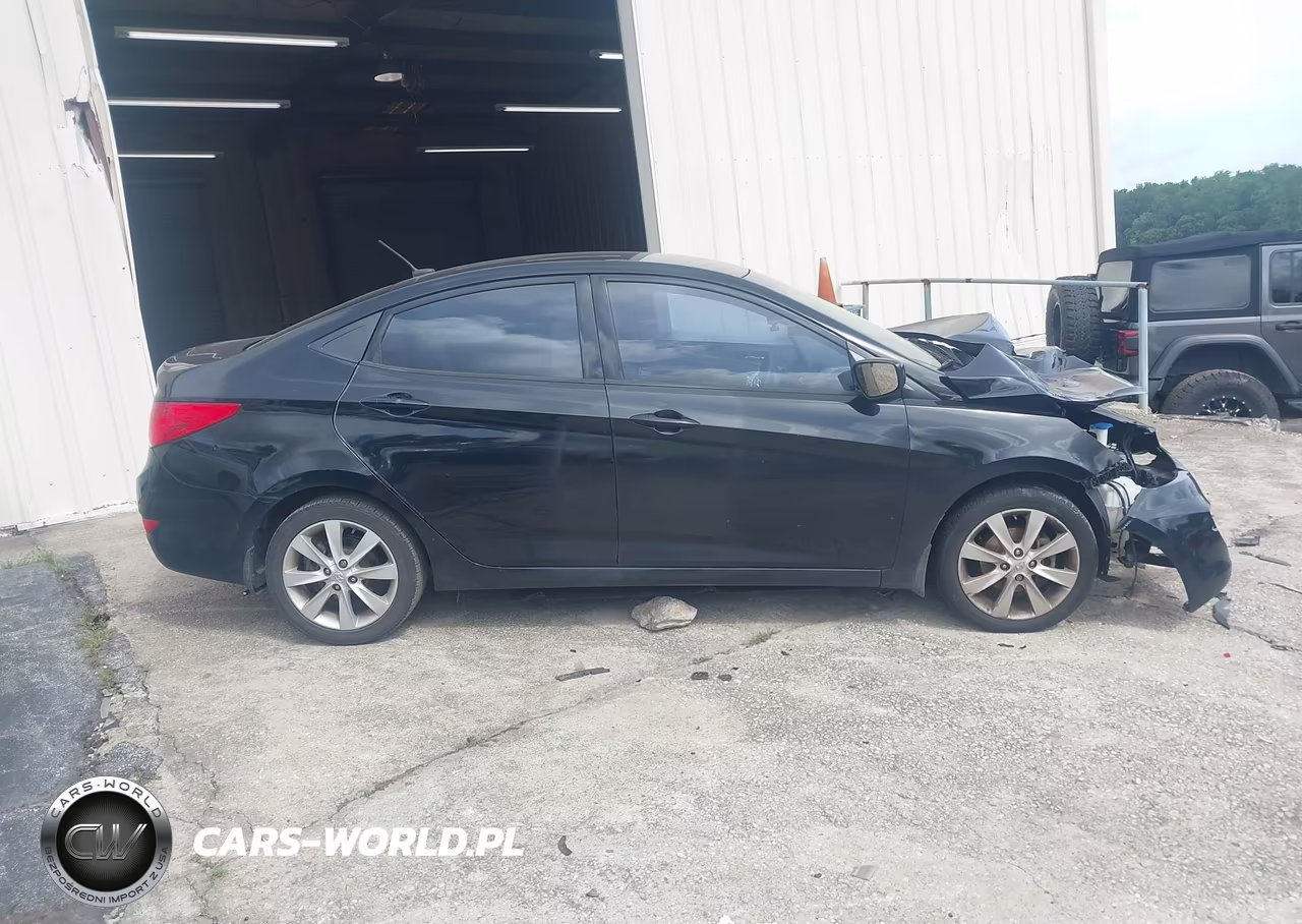 2014 Hyundai Accent Gls VIN:KMHCU4AE3EU738048 - 13