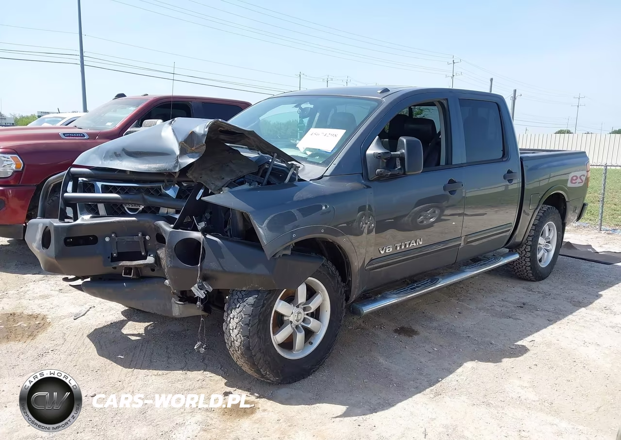 2012 Nissan Titan Pro-4X VIN:1N6BA0EC1CN331036 - 2