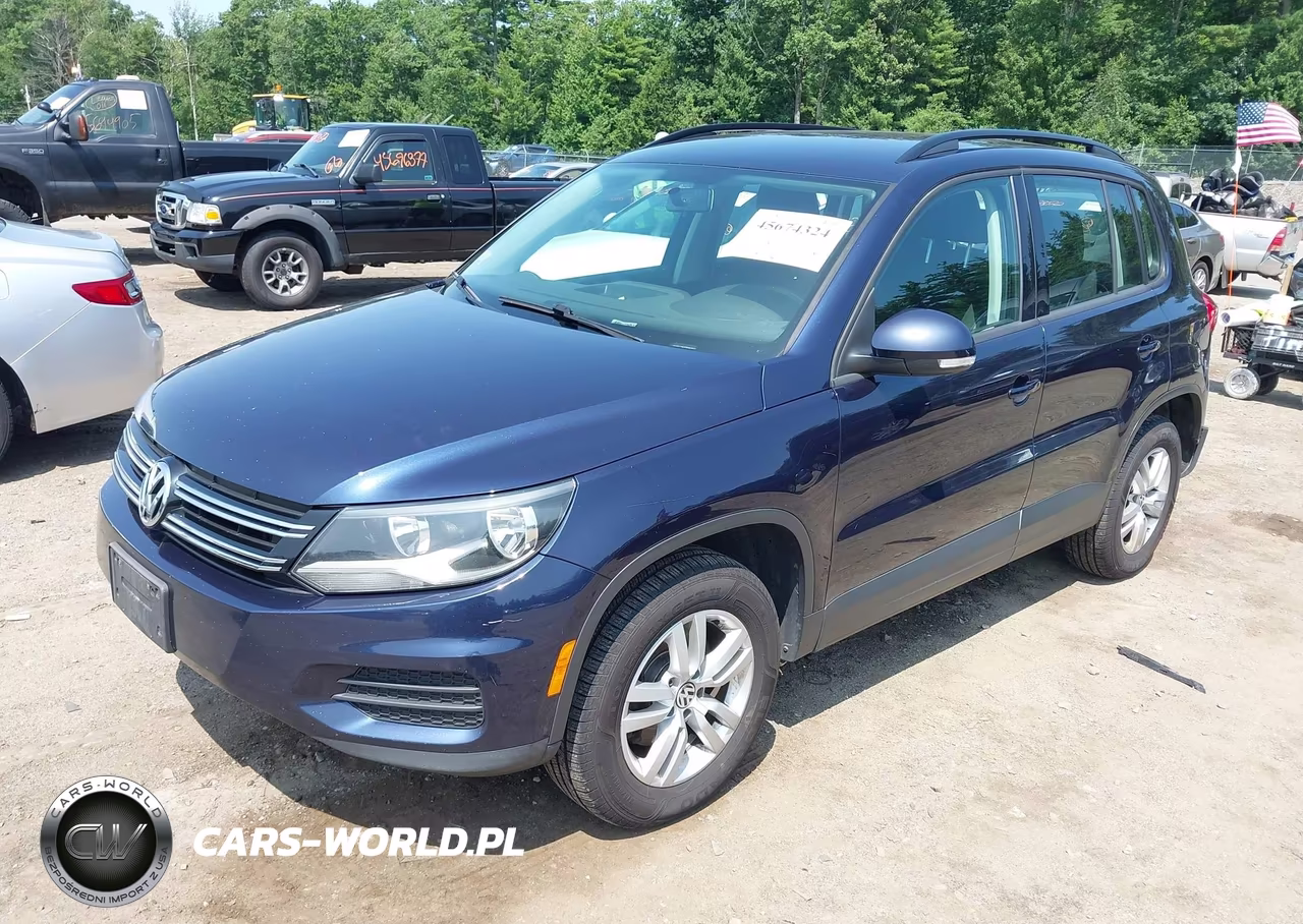 2015 Volkswagen Tiguan S VIN:WVGBV7AX2FW585891 - 2