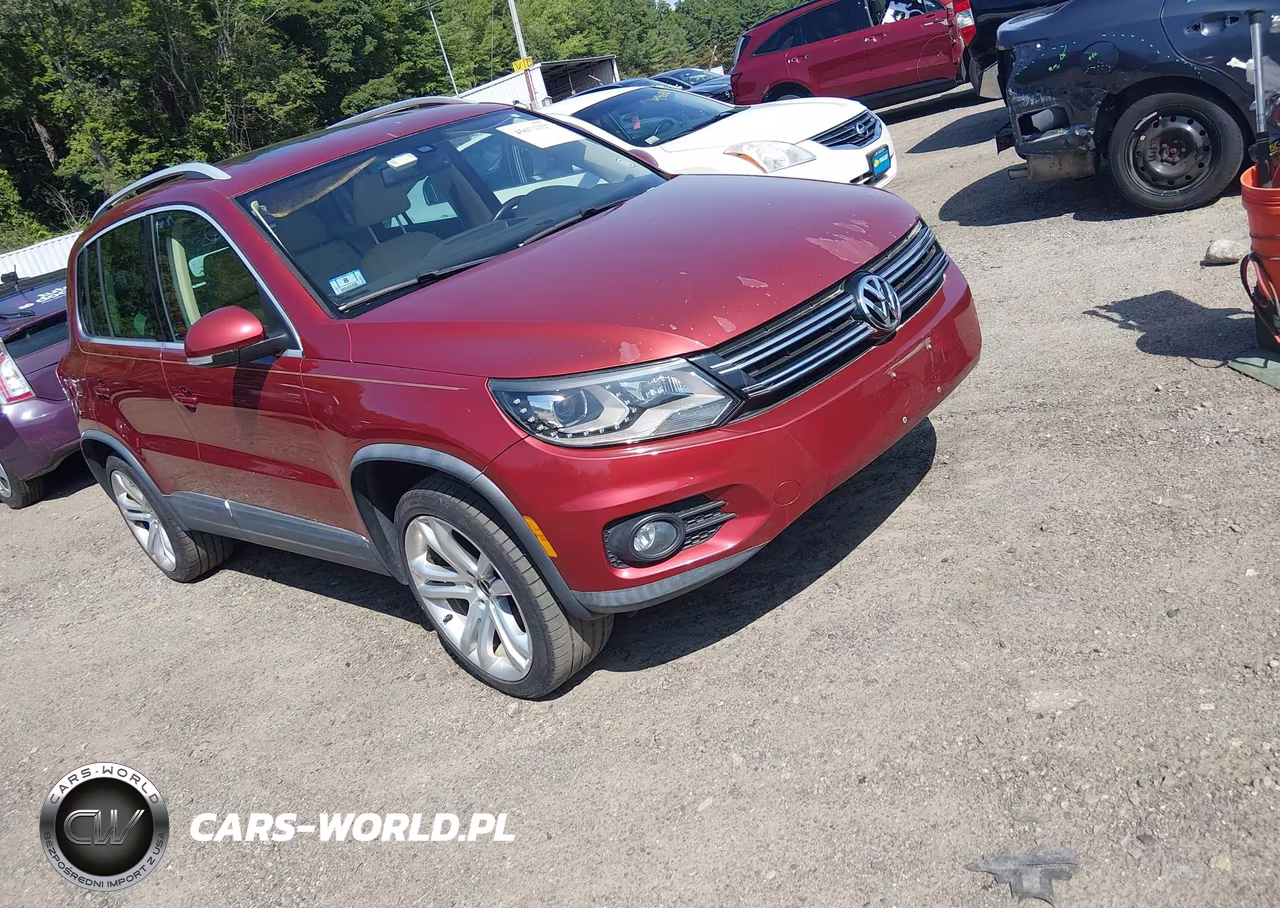 2013 Volkswagen Tiguan Sel VIN:WVGAV7AX2DW029170 - 1