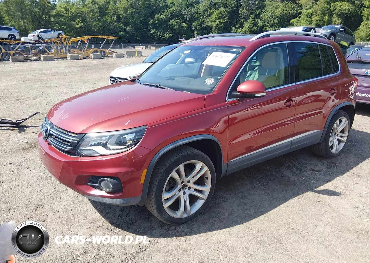 2013 Volkswagen Tiguan Sel VIN:WVGAV7AX2DW029170 - 2