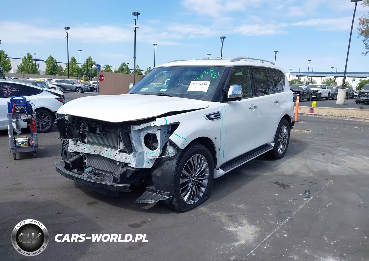 2021 Infiniti Qx80 Sensory Awd VIN:JN8AZ2BC5M9475856 - 2