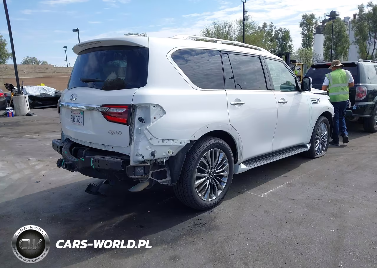 2021 Infiniti Qx80 Sensory Awd VIN:JN8AZ2BC5M9475856 - 4