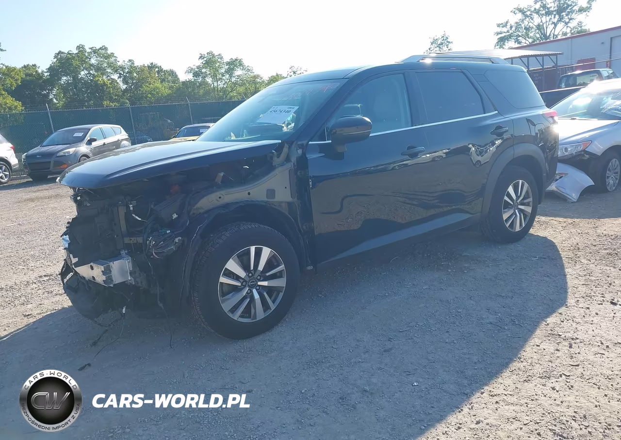 2022 Nissan Pathfinder Sl 4Wd VIN:5N1DR3CC1NC270144 - 2