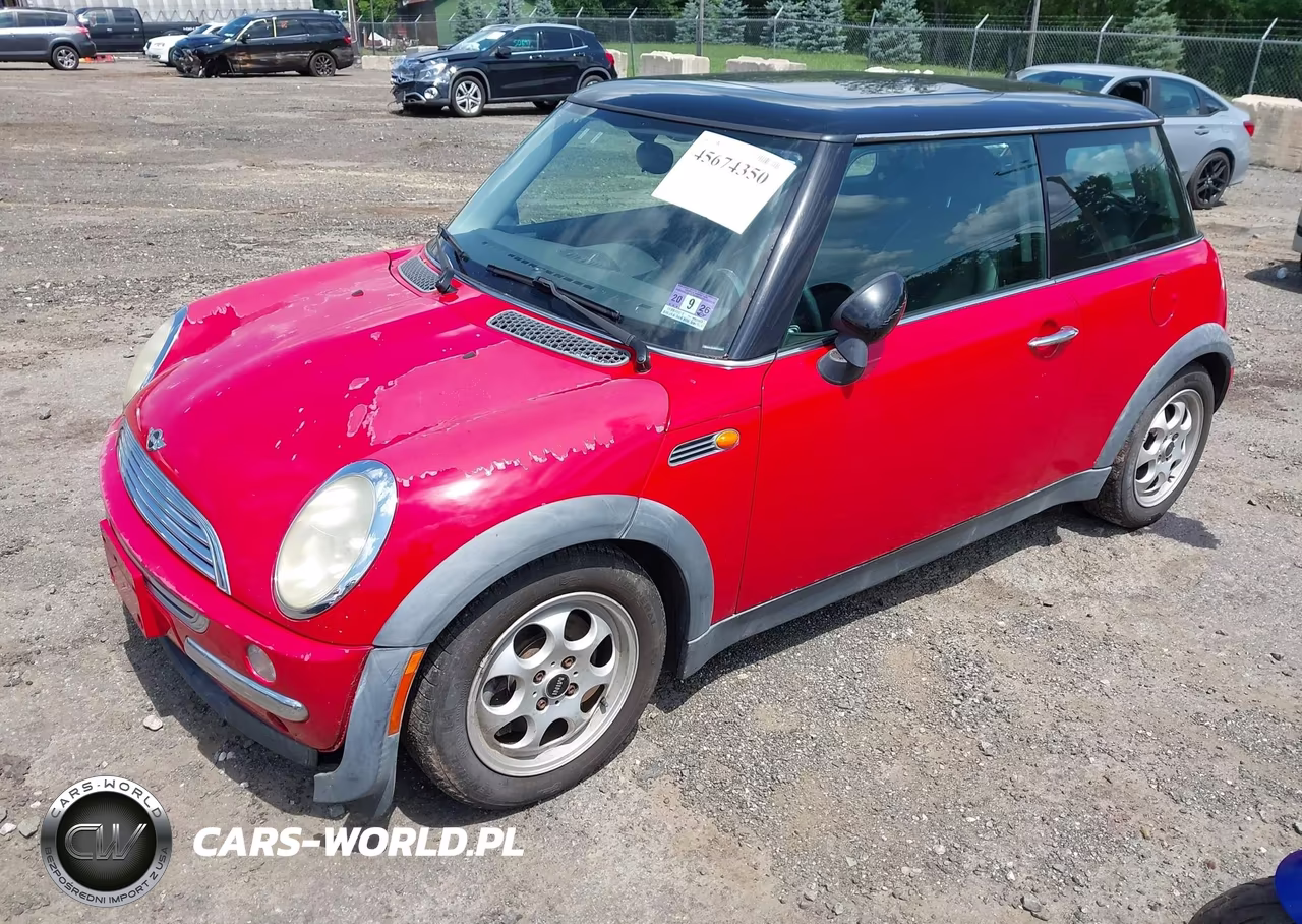 2002 Mini Cooper VIN:WMWRC33492TE12448 - 2