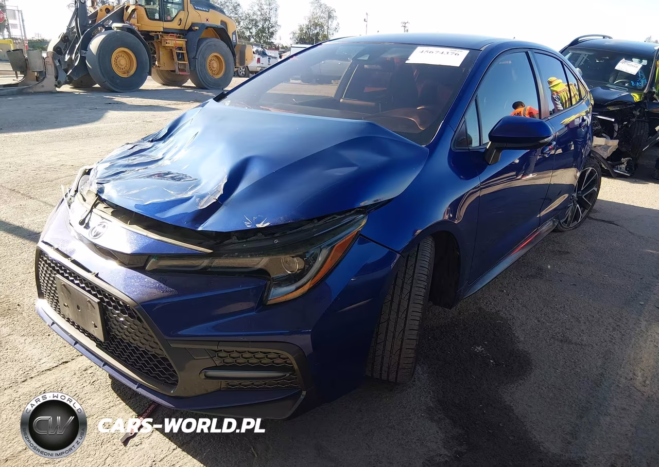 2020 Toyota Corolla Se VIN:JTDS4RCEXLJ007710 - 2