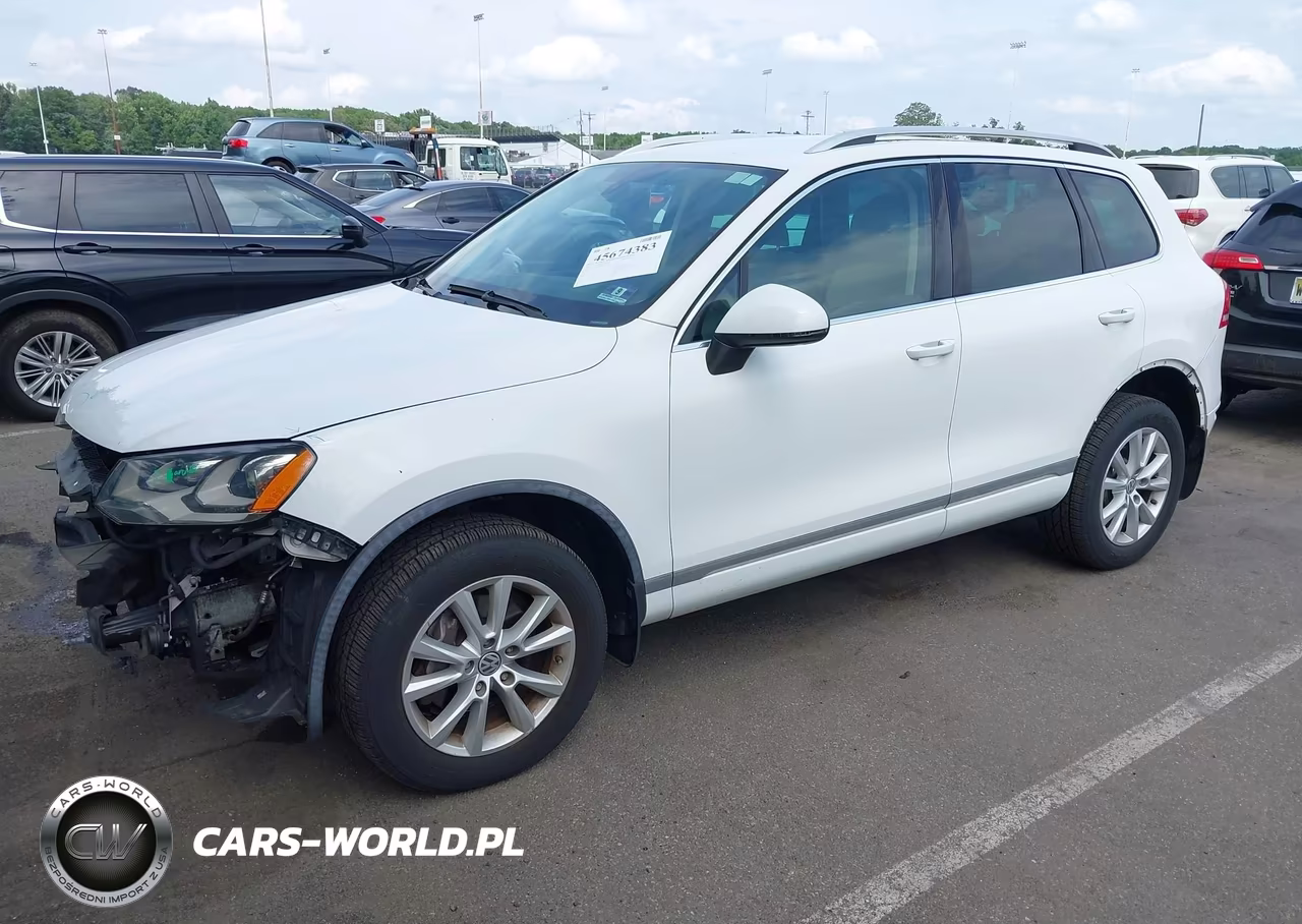 2013 Volkswagen Touareg Vr6 Sport VIN:WVGEF9BPXDD013206 - 2
