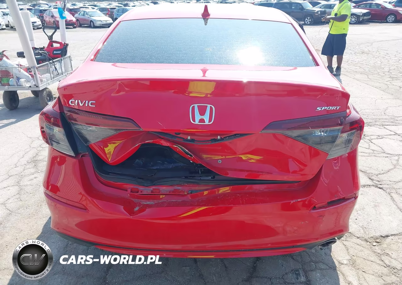 2025 Honda Civic Sport VIN:2HGFE2F56SH510010 - 16