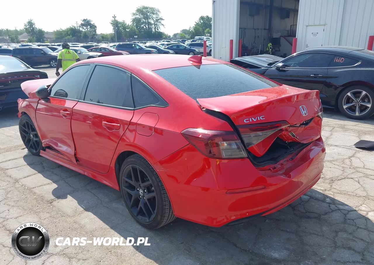 2025 Honda Civic Sport VIN:2HGFE2F56SH510010 - 3