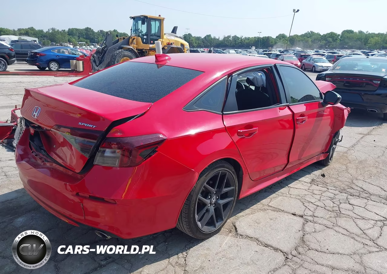 2025 Honda Civic Sport VIN:2HGFE2F56SH510010 - 4
