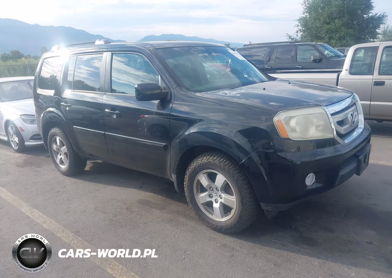 2010 Honda Pilot Ex-L VIN:5FNYF4H63AB010607 - 1