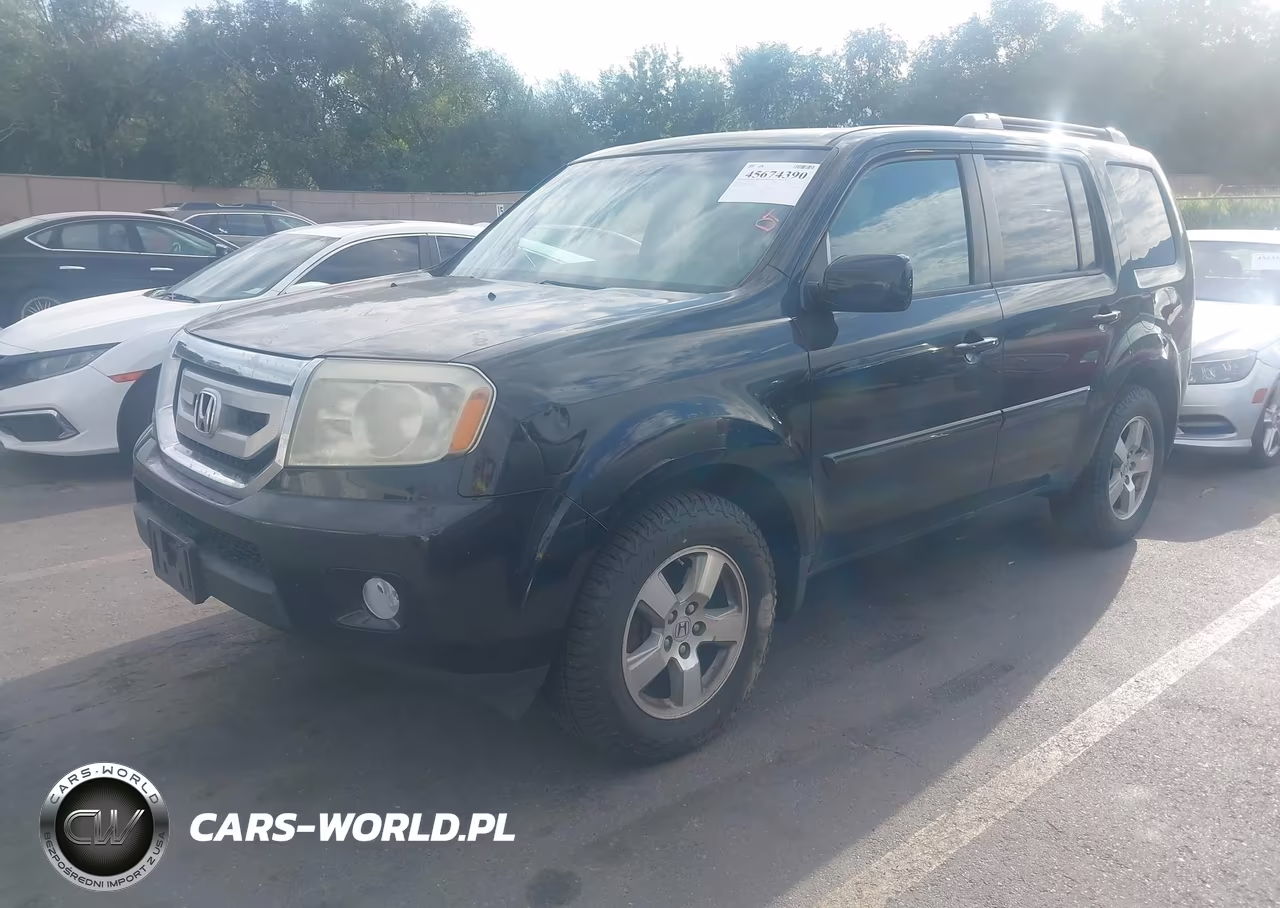 2010 Honda Pilot Ex-L VIN:5FNYF4H63AB010607 - 2