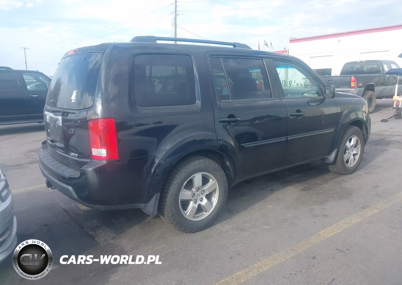 2010 Honda Pilot Ex-L VIN:5FNYF4H63AB010607 - 4