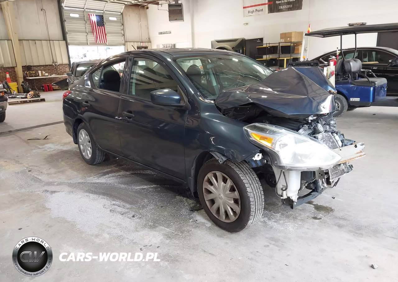 2017 Nissan Versa 1.6 S+ VIN:3N1CN7AP3HL851150 - 1