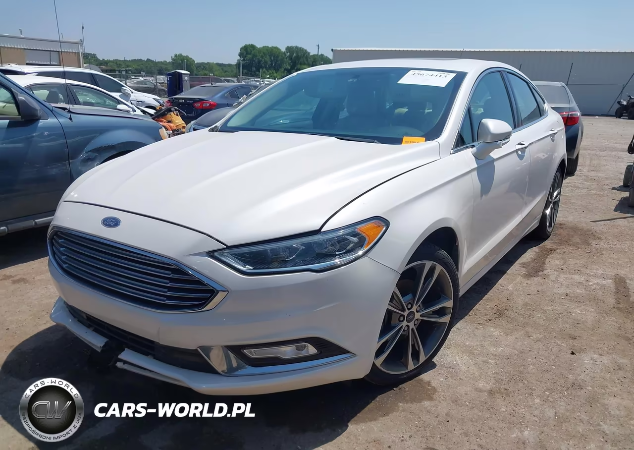 2017 Ford Fusion Titanium VIN:3FA6P0K98HR163174 - 2