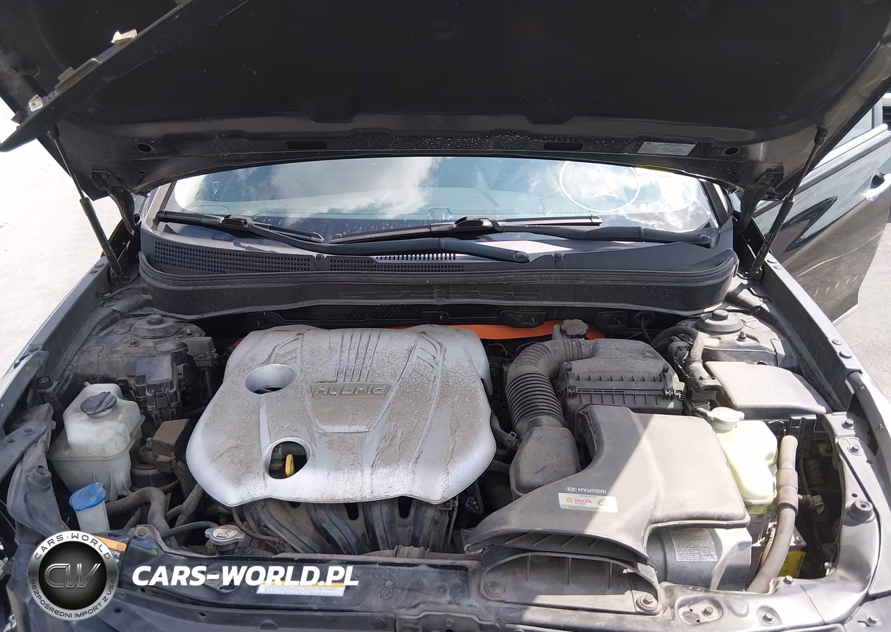 2013 Hyundai Sonata Hybrid Limited VIN:KMHEC4A45DA090375 - 10