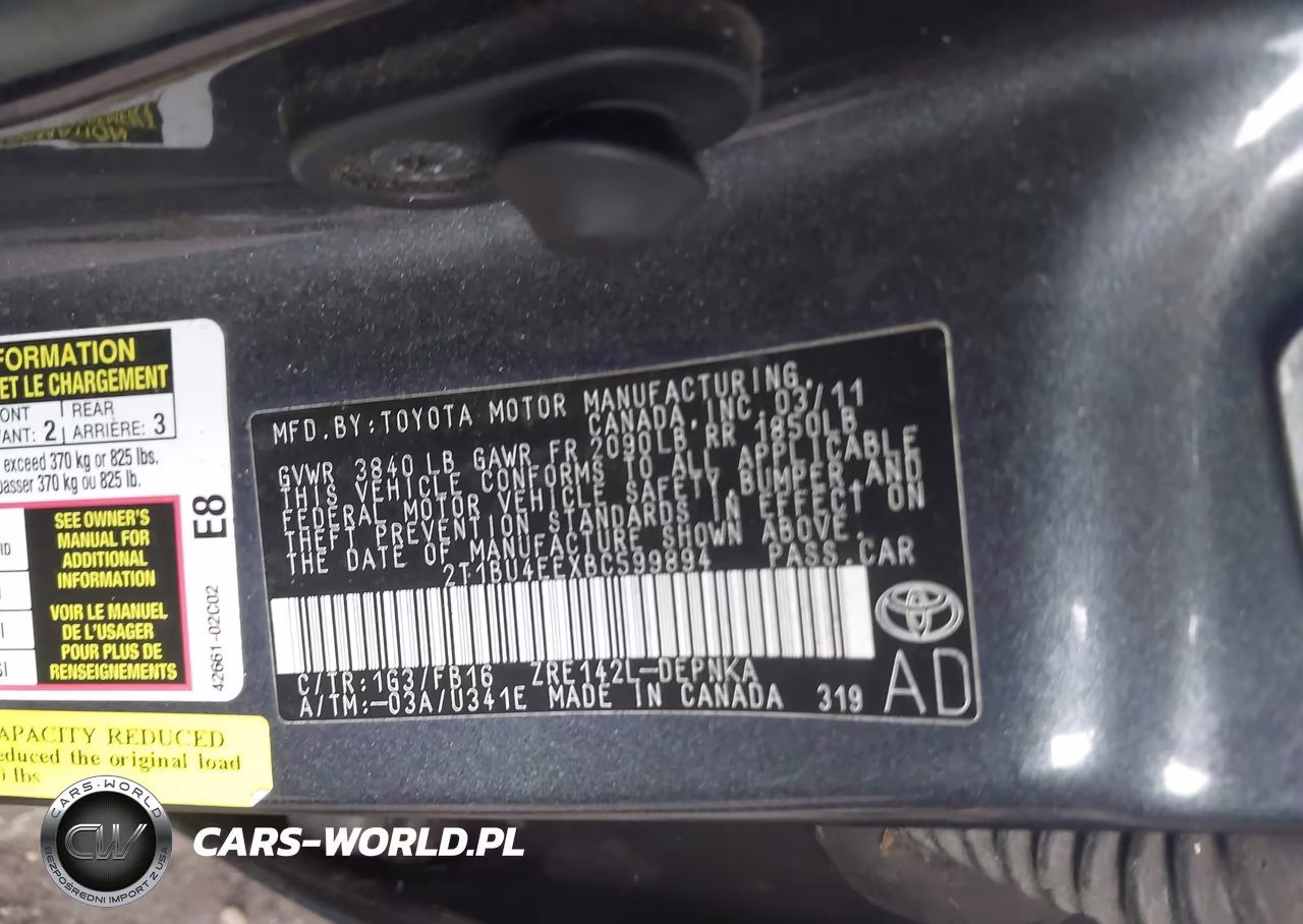 2011 Toyota Corolla Le VIN:2T1BU4EEXBC599894 - 9