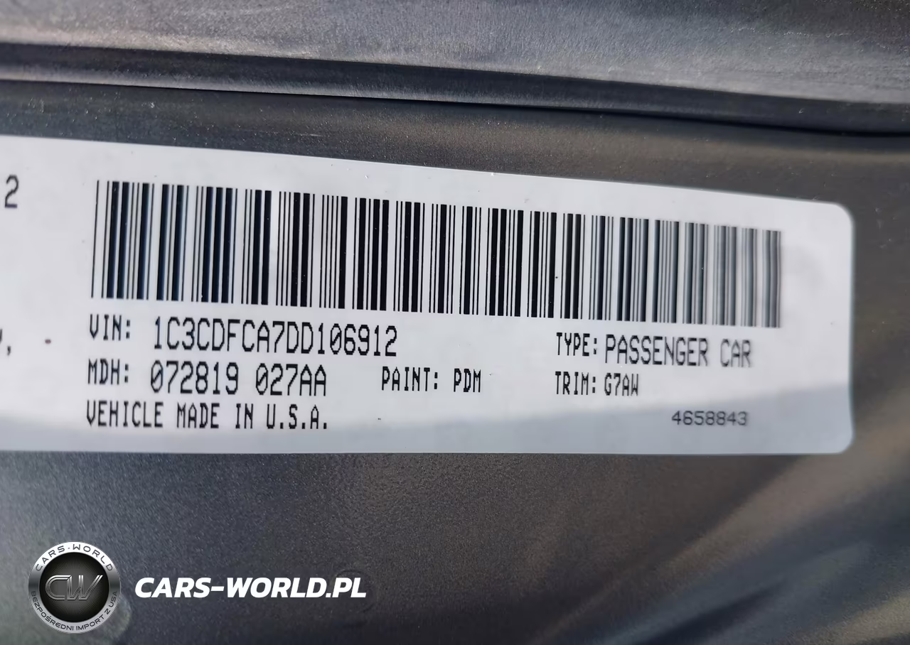 2013 Dodge Dart Limited VIN:1C3CDFCA7DD106912 - 9