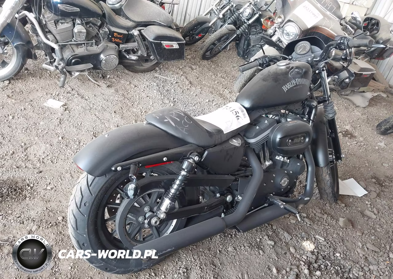 2013 Harley-Davidson Xl883 Iron 883 VIN:1HD4LE216DC414088 - 4
