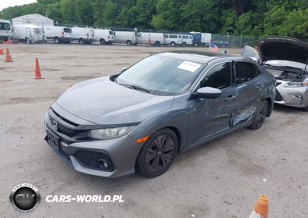 2018 Honda Civic Ex VIN:SHHFK7H53JU201132 - 2