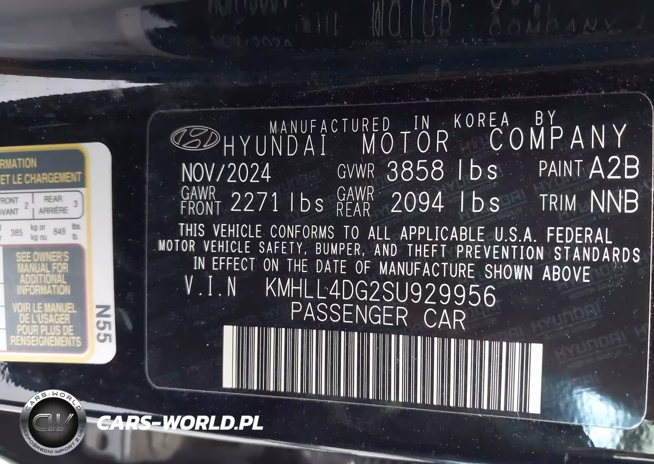 2025 Hyundai Elantra Se VIN:KMHLL4DG2SU929956 - 9
