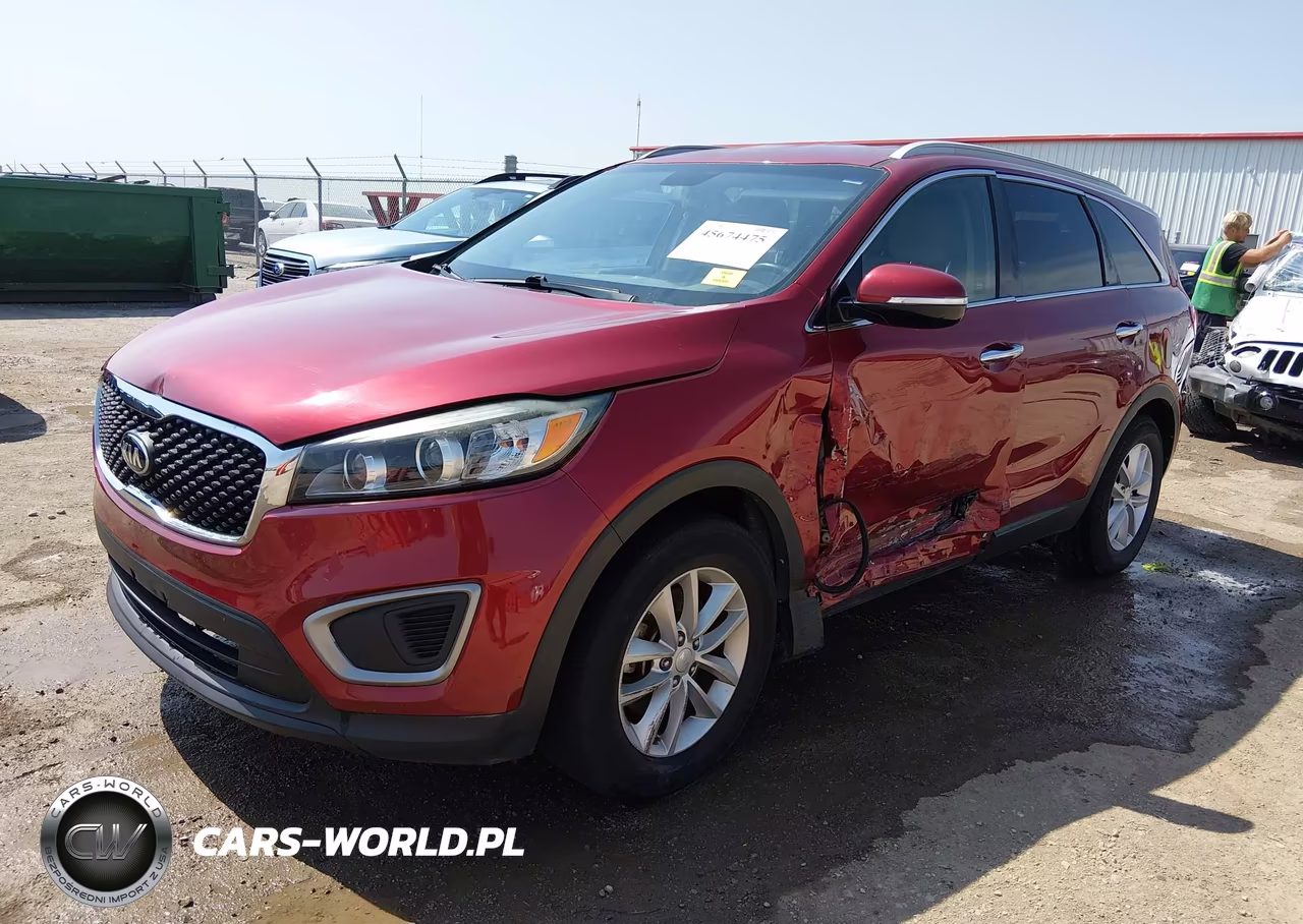 2016 Kia Sorento 2.4L Lx VIN:5XYPG4A34GG091899 - 2