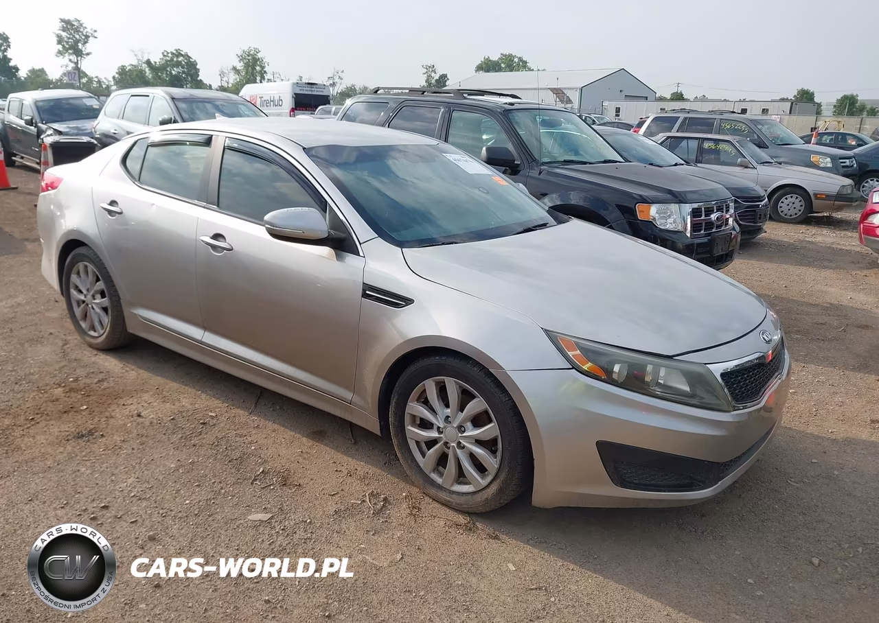 2014 Kia Optima Lx VIN:5XXGM4A78EG332957 - 1