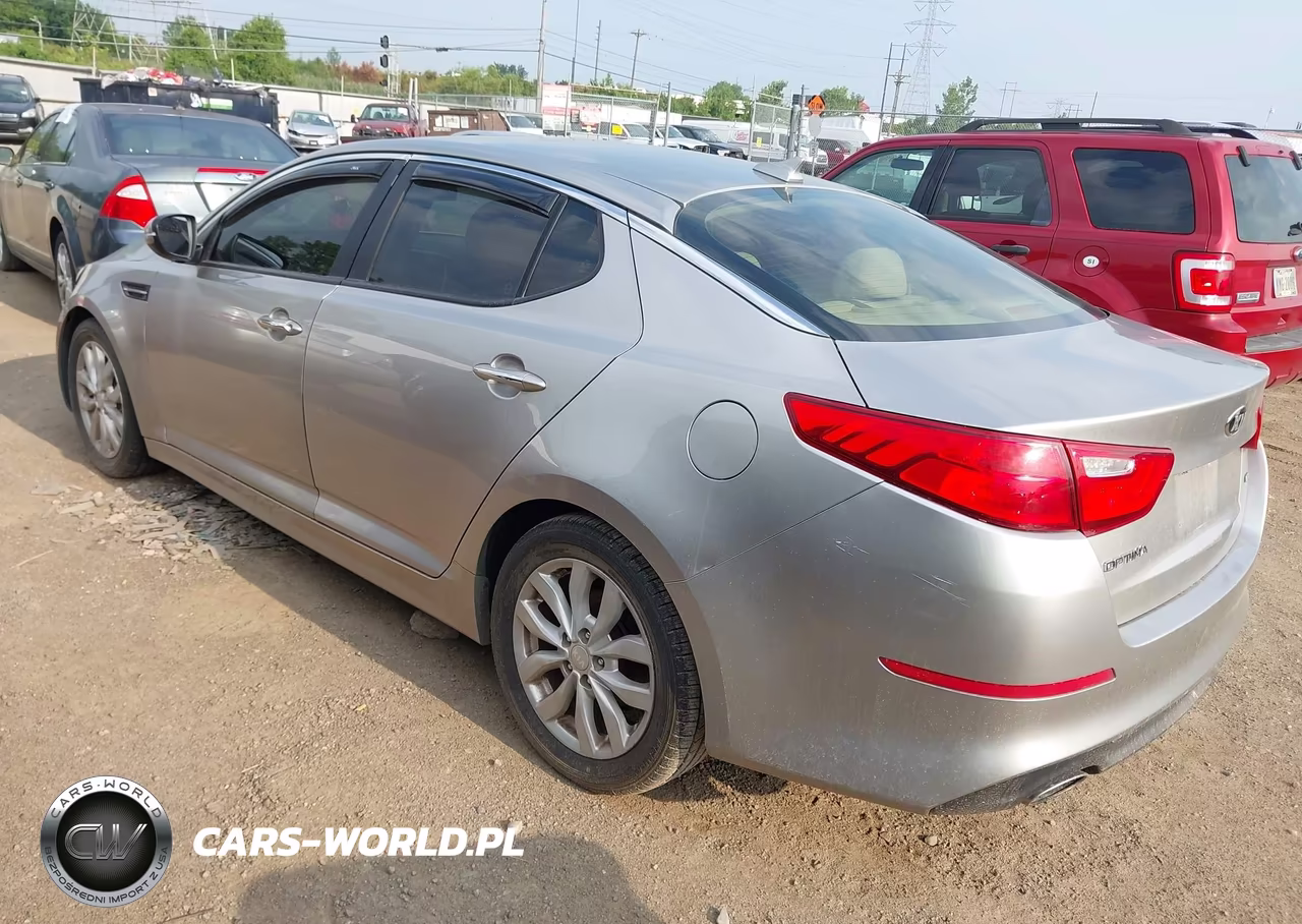 2014 Kia Optima Lx VIN:5XXGM4A78EG332957 - 3