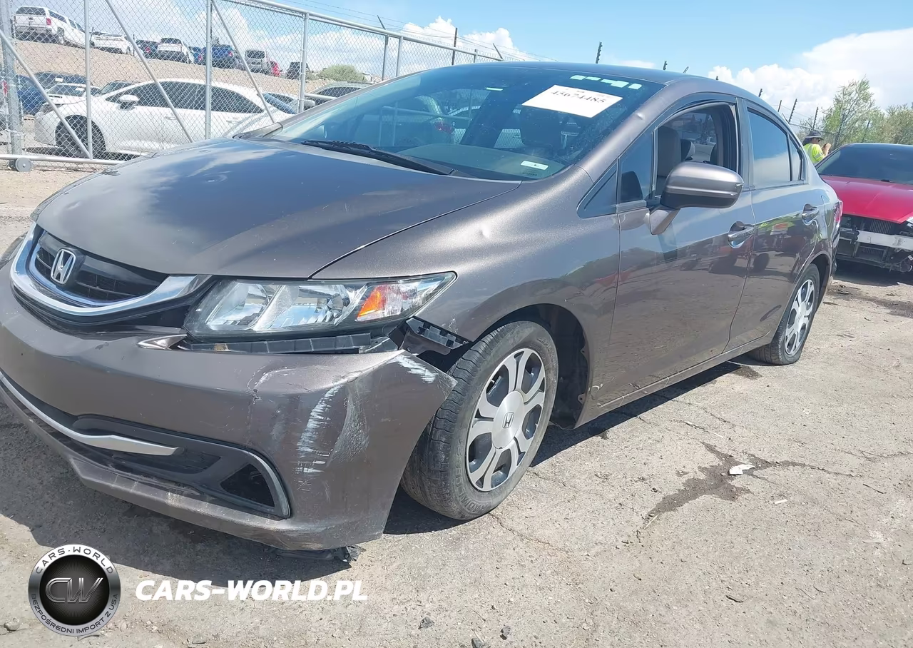 2014 Honda Civic Hybrid VIN:19XFB4F25EE000742 - 2
