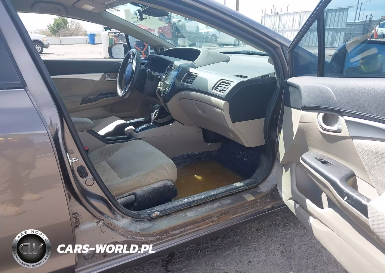 2014 Honda Civic Hybrid VIN:19XFB4F25EE000742 - 5